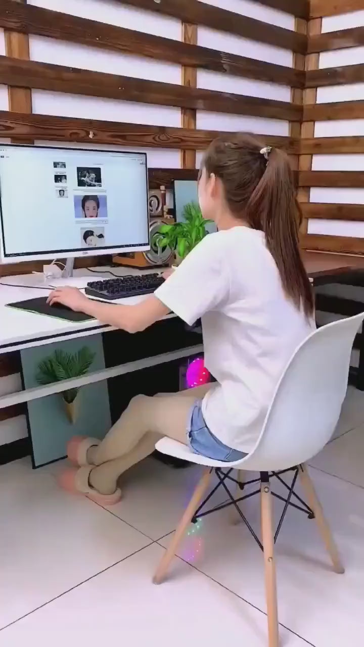 bad sitting posture at desk causing back pain posture problem